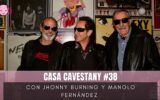 “Chupa de cuero, gafas de rock…” con Johnny Burning y Manolo Fernández en Casa Cavestany