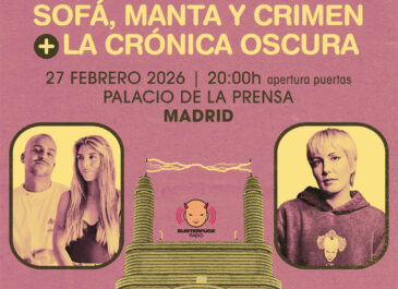 El true crime se cruza en directo:”Sofá, Manta y Crimen” y “La Crónica Oscura”, juntos por primera vez