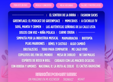 Así será la quinta edición de Estación Podcast